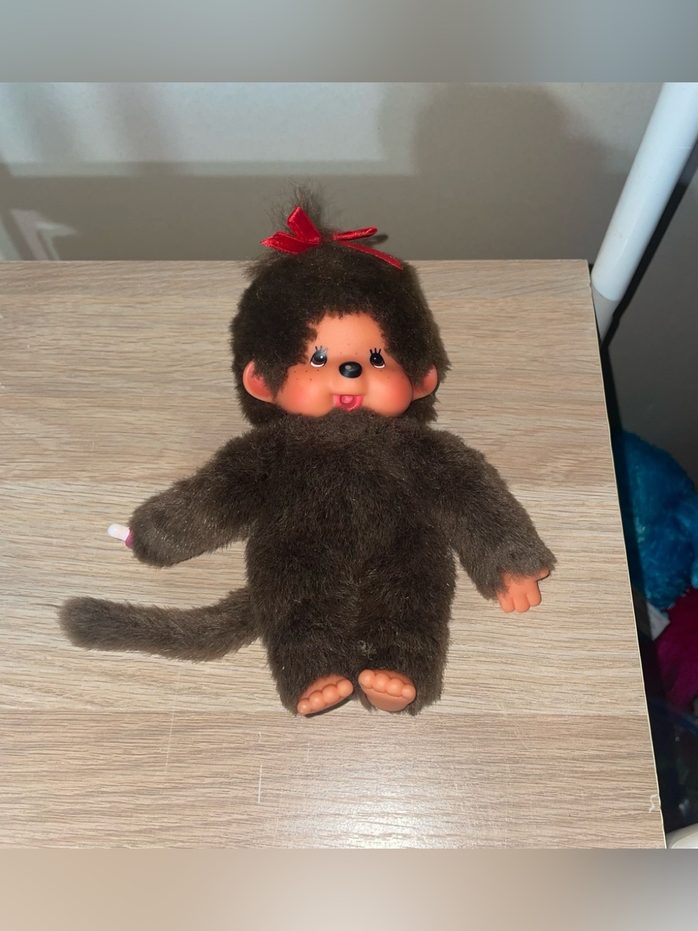 Vintage Sekiguchi Monchhichi Monkey Plush Doll Made in Japan no tags